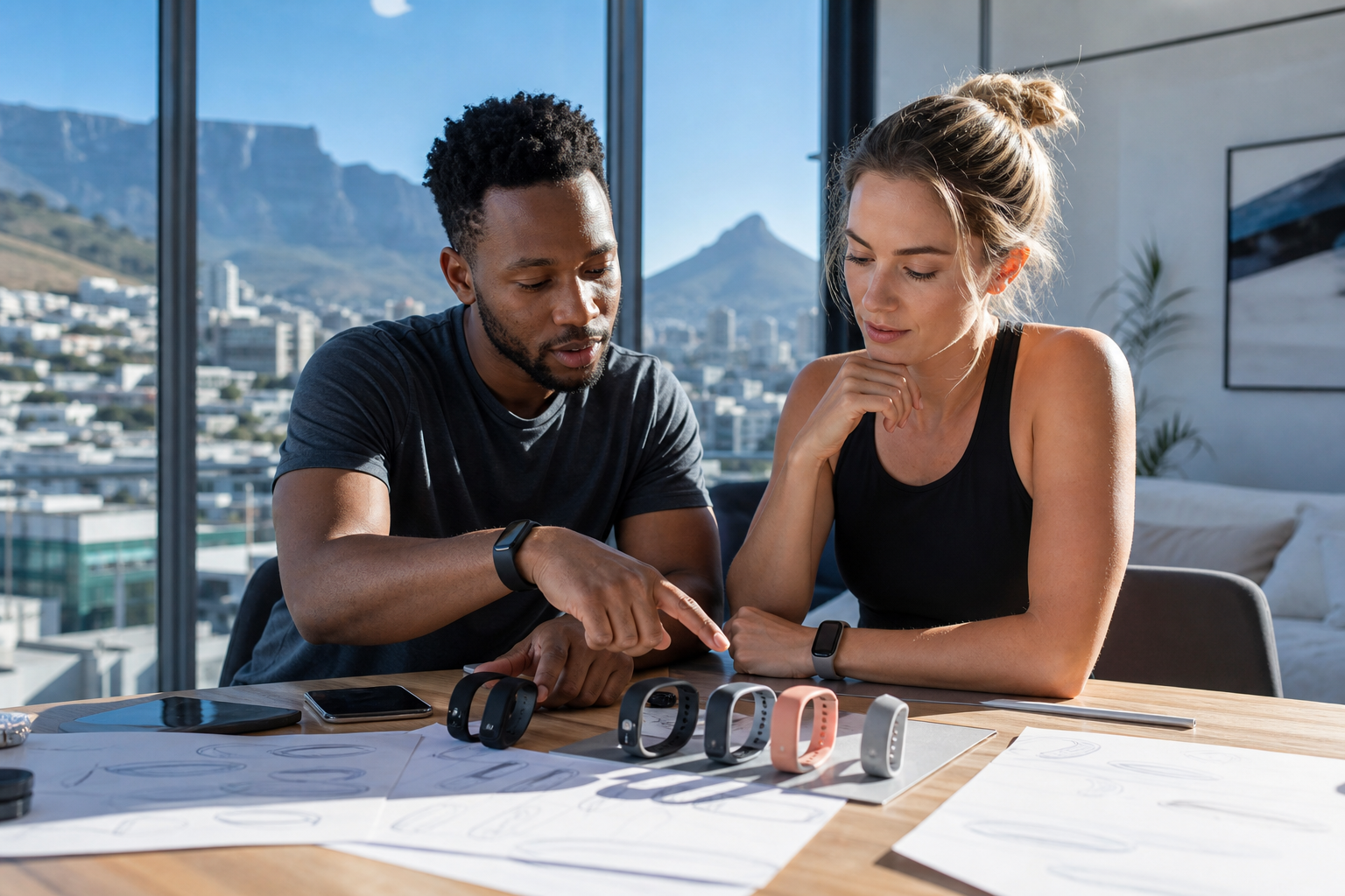 Wearable app development company in South Africa consulting on connected wearable technology solutions