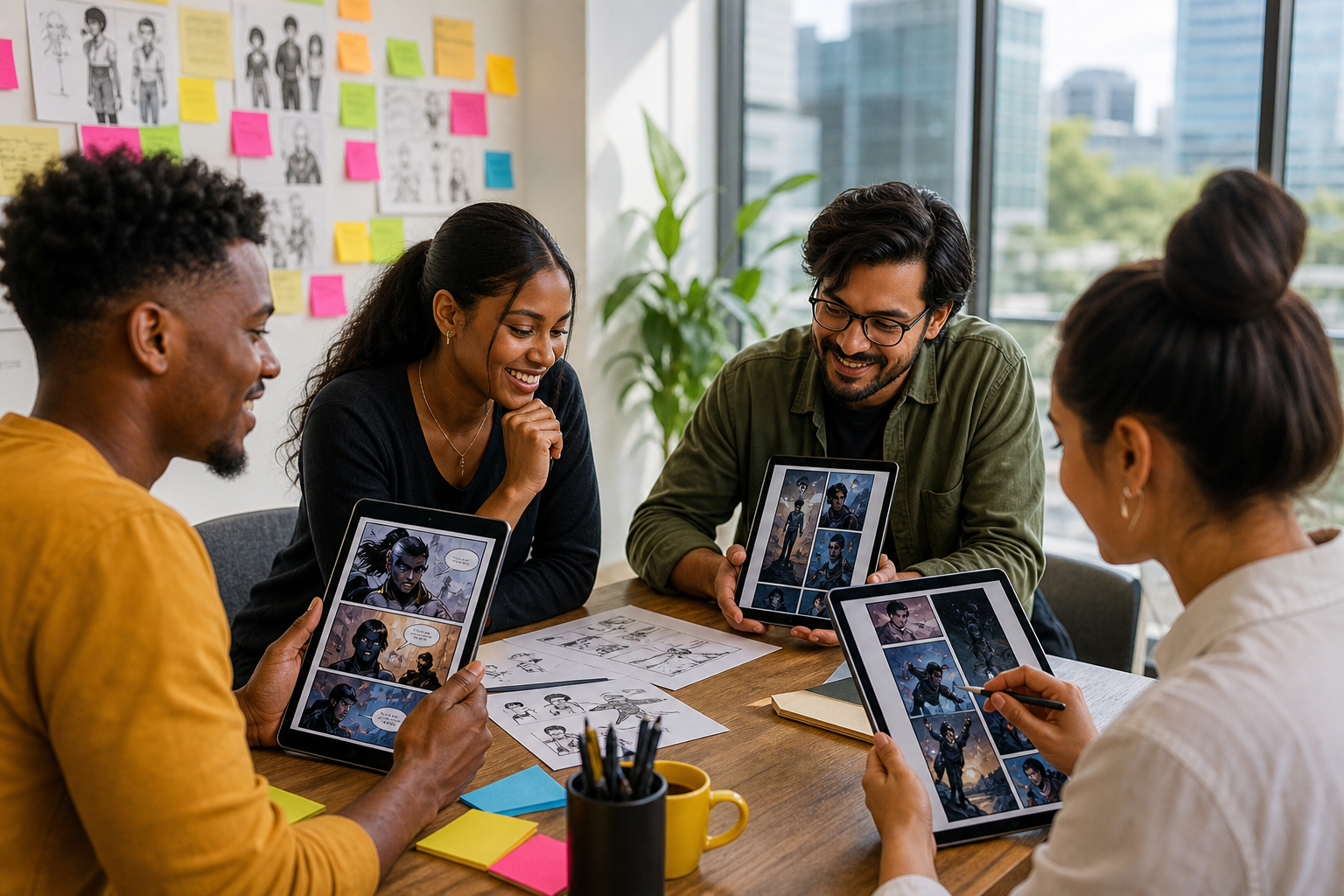 Web comic app developers in South Africa creating modern digital comic platforms