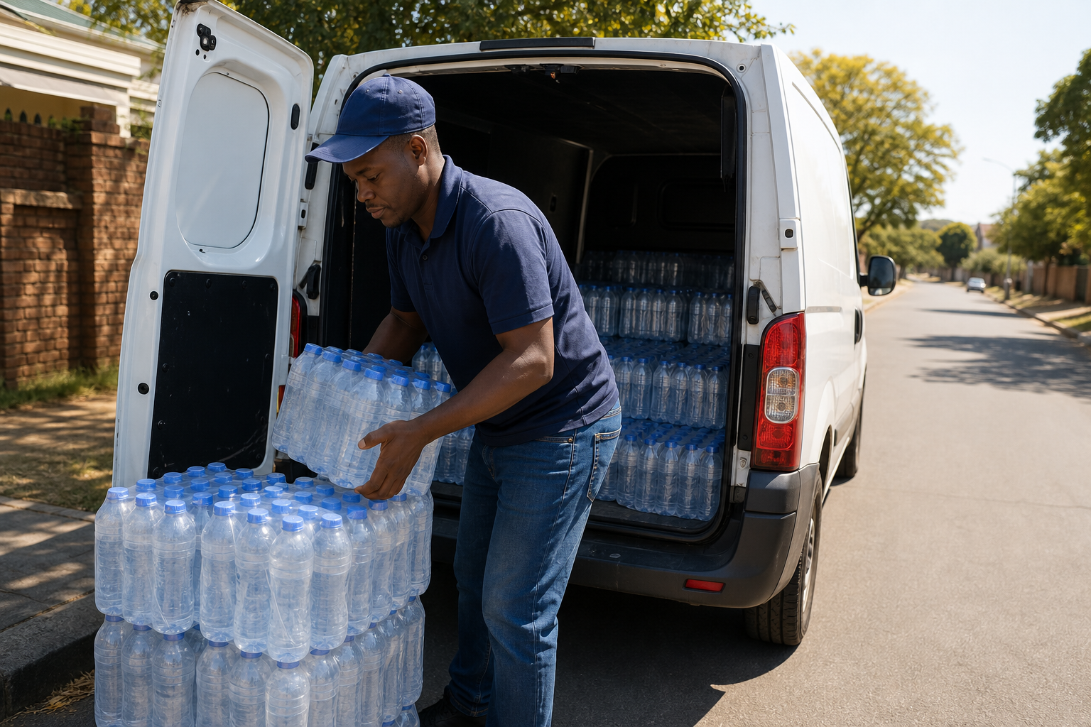 Water delivery app development company in South Africa building secure bottled water delivery applications for Johannesburg Sandton Cape Town Durban and Pretoria