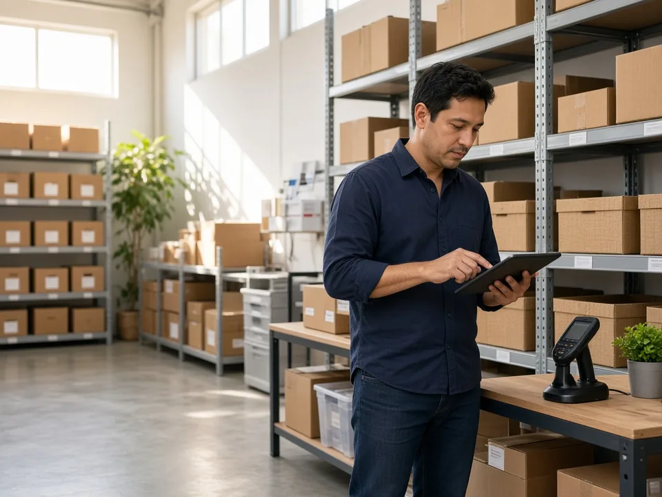 Fishbowl inspired warehouse-management-software app preview