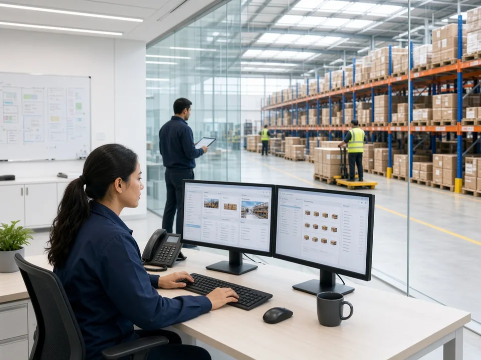 Odoo Inventory inspired warehouse-management-software app preview