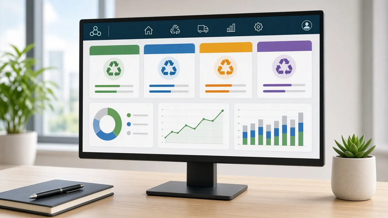 Rubicon inspired waste-management-software app preview