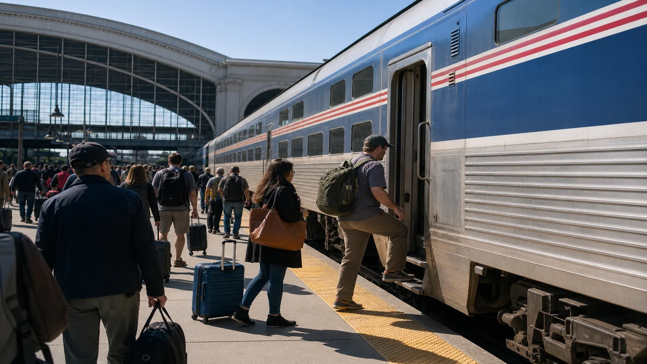 Apps Like Amtrak inspired last mile delivery app preview