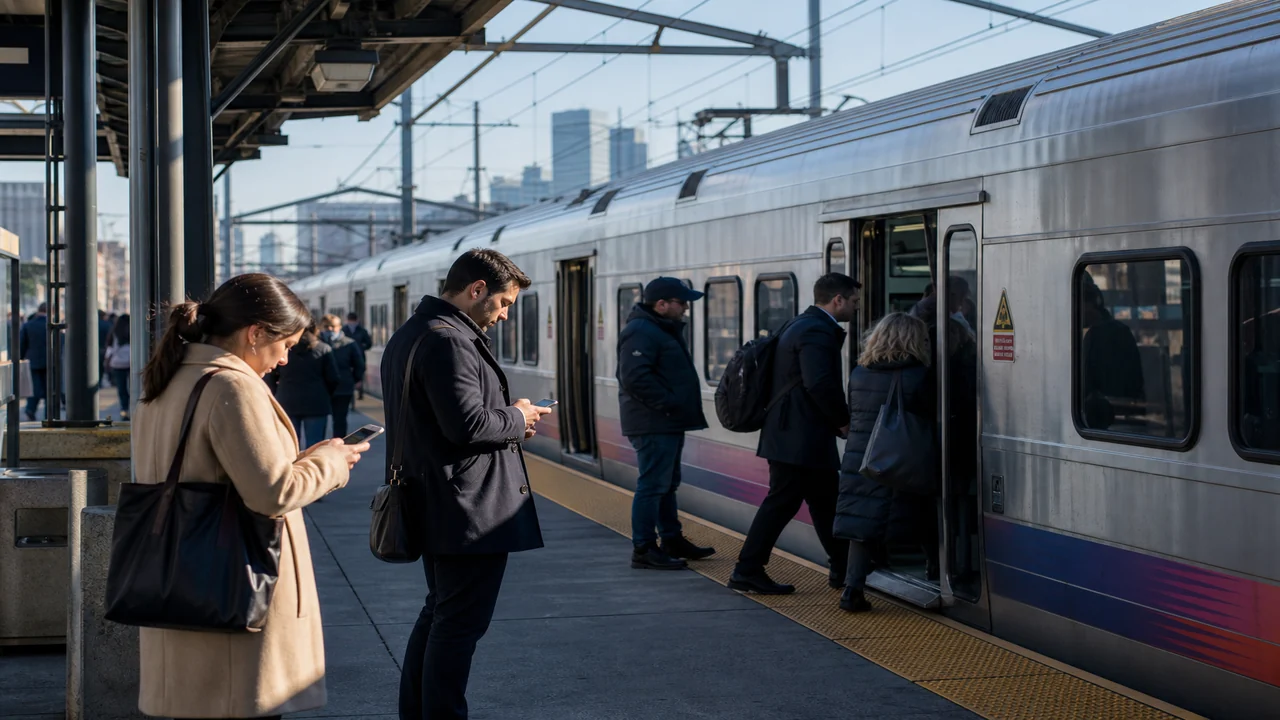 Apps Like NJ Transit inspired last mile delivery app preview