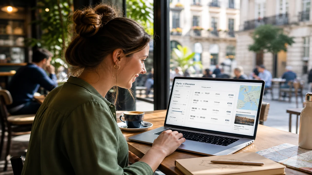 Apps Like Rail Europe inspired last mile delivery app preview