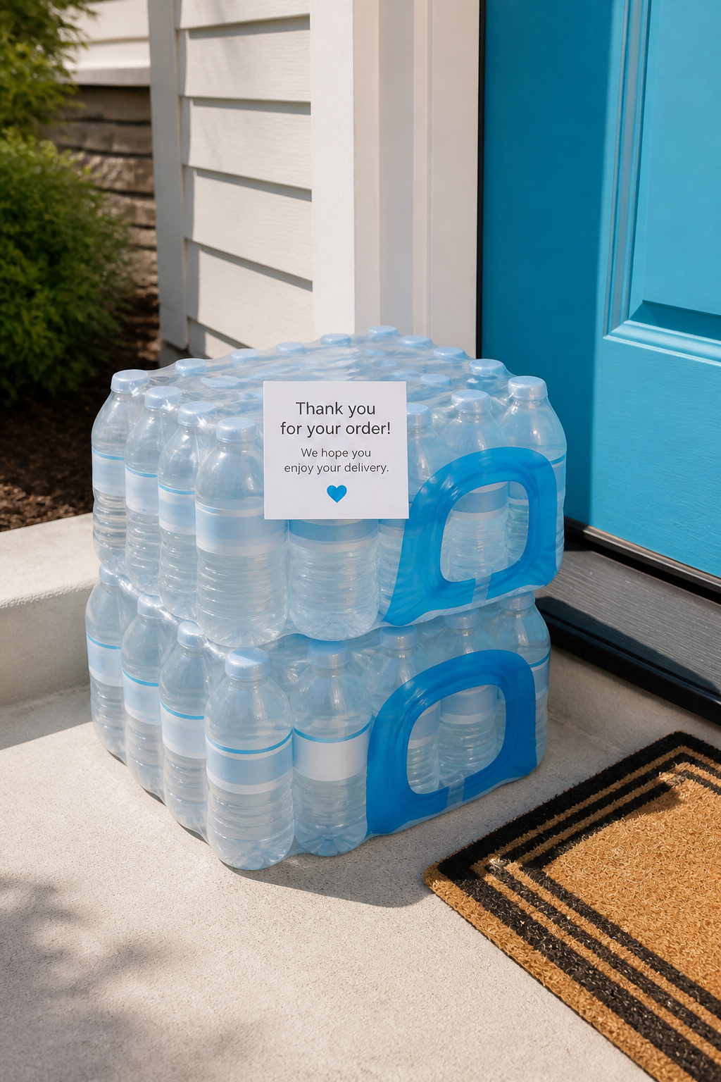 ReadyRefresh inspired water delivery app preview