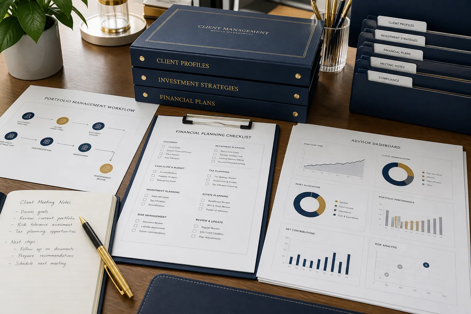 Custom Wealth Management Platform inspired wealth management app software preview