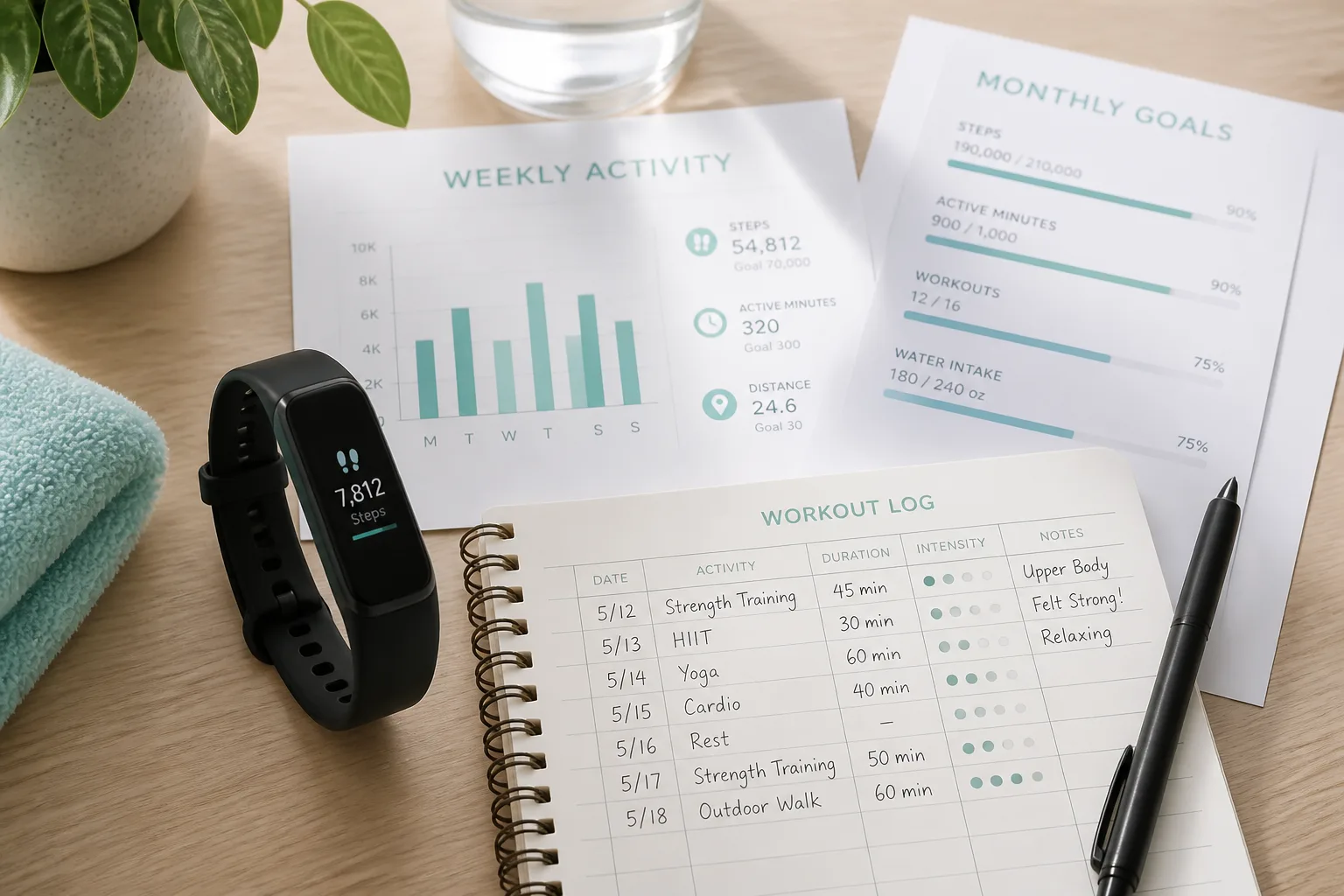 Apps Like Fitbit inspired wearable software preview