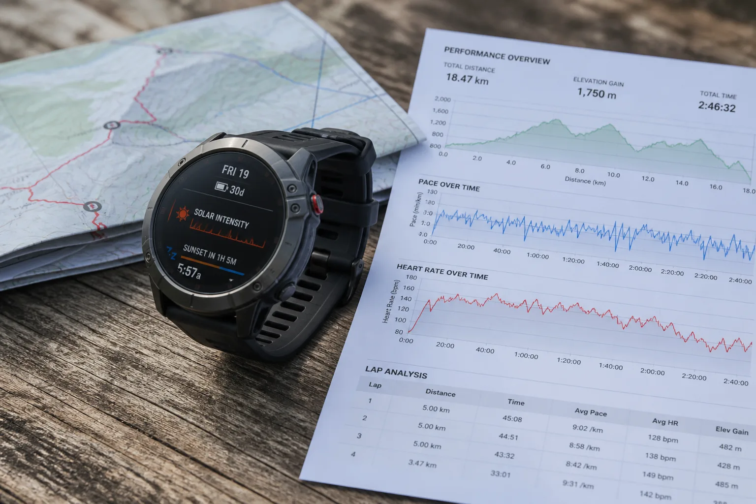 Apps Like Garmin inspired wearable software preview