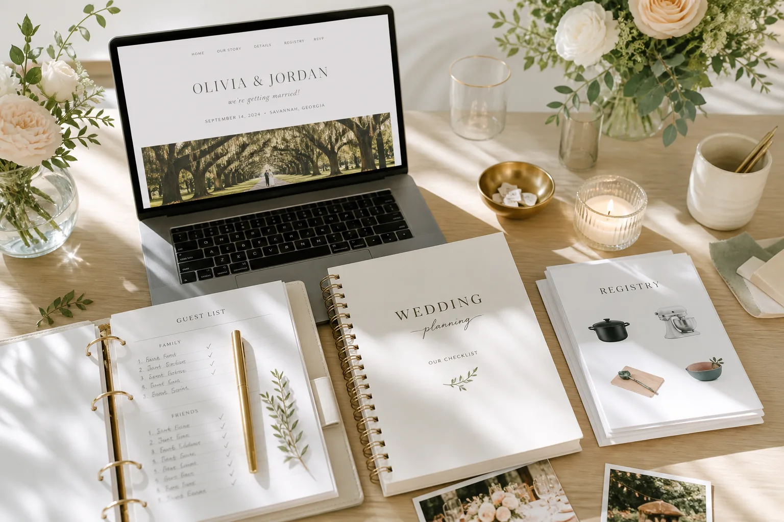 Apps Like Zola inspired wedding planner app preview